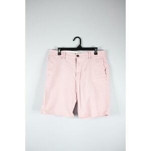 Old Navy Ultimate Slim Shorts Mens 33 Pink Excellent Built-In‎ Flex Chino